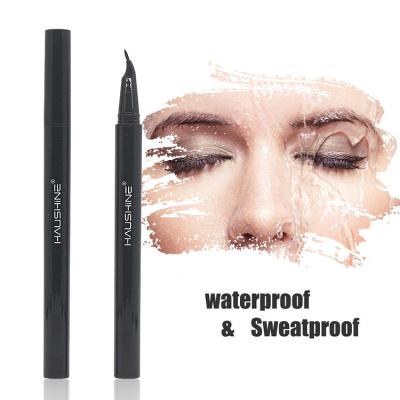 China Best Selling Suppliers Waterproof Custom Logo&Your Own Brand Organic Private Label Makeup Liquid Eyeliner Slim Pen for sale