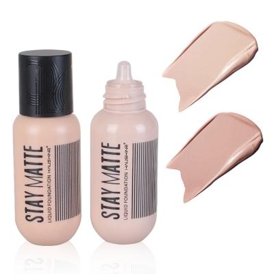 China Sunscreen Custom Your Own Logo For All Skin Tone Face Makeup Bases Natural Waterproof Full Coverage Matte Foundation for sale