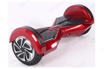 China 8 Inch BT LED Self Balancing Vehicle , Red Adult Electric Scooter for sale