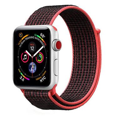 China 2021 New Sport Water Resistant 2021 Soft Elastic Loop Replacement Nylon Watch Band Strap For Apple I Watch Series 7 6 5 4 3 2 1 for sale