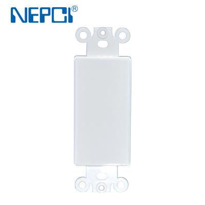 China PC NEPCI keystone/USB module faceplate panel XJY-8075160A wall plate for sale