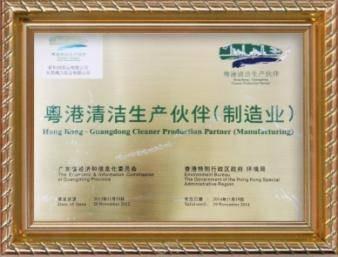 HongKong-GuangDong Cleaner Production Partner(Manufacturing) - Dongguan POLI Industrial Limited