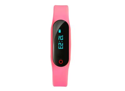 China Pink Smart Sports Band Intelligent Sports Bracelet For Women Men for sale