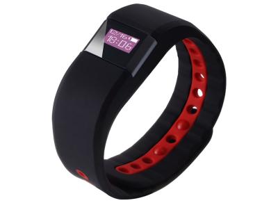 China Función elegante negra de la captura de Romote de la pulsera de la actividad de los deportes de la correa ajustable del silicón en venta