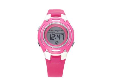 China Chronograph Radium Digital Movt Ladies Wrist Watch With EL Backlight For Gift for sale