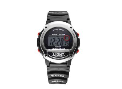 China 30M Water Resistant Multifunction Digital Watches For Children , Black ABS Case for sale