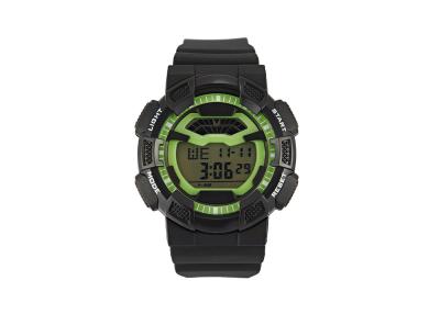 Κίνα Ψηφιακά ρολόγια ζωνών LCD PC, μαύρο δώρο Wristwatch αντίστροφης μέτρησης για εφηβικό προς πώληση