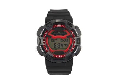 China Multifunction Sport Wrist Watch , Hourly Chime LCD Digital Watch For Ladies for sale