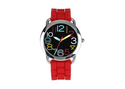 China Dail multicolor reloj análogo-digital del silicón de la prenda impermeable de 30 M para el regalo en venta