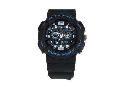 China 30 M Water Resistant Dual Display Sport Customized Electronic Wristwatch for sale