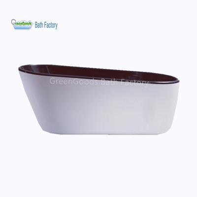 China Black Ice Free Standing Pakistan Fiberglass Soaking Tubs for sale