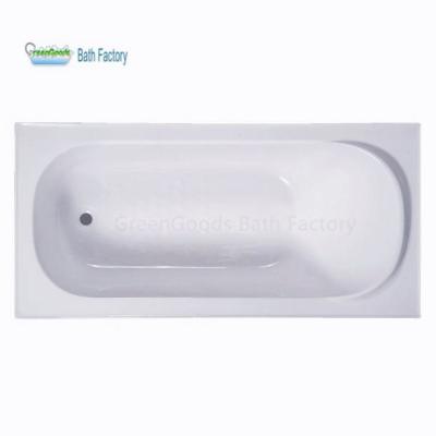 China Body Soaking Bath Factory Wholesale Custom Size Camping Embedded Bathtub From Greengoods for sale