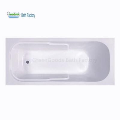 China GreenGoods Saudi Arabia Bath Factory 1.6m Subway Embedded Bathtub for sale