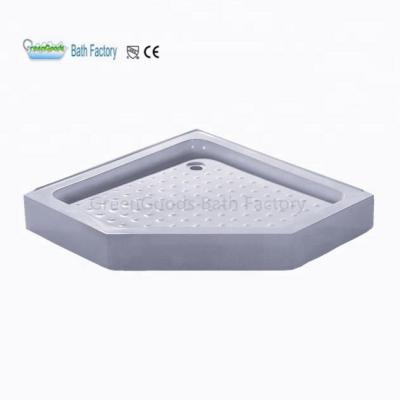 China Shower GreenGoods Bath Factory Outdoor Pentagonal Shower Tray Australia for sale