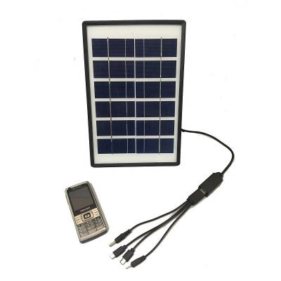 China High Quality Cheap Solar Workstation Solar Mobile Charger Lamp With Solar Panel for sale