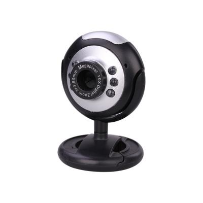 China 640*480p  6 LED Night vision webcam PC camera USB 2.0 pc driverless for sale