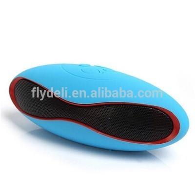 Cina Lo stile di calcio sbanda l'altoparlante blu all'aperto senza fili del dente del subwoofer portatile dell'altoparlante in vendita