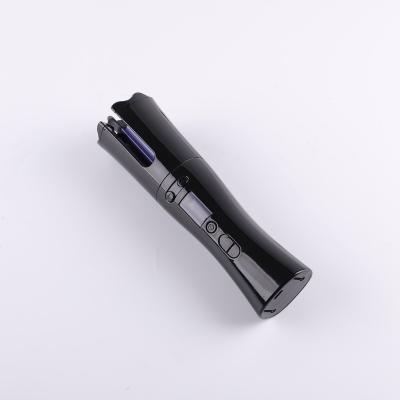 China Cordless Hair Curler HY Professional Custom Private Label USB Ceramic Coating Rotating Magic Technique Hair Curler for sale