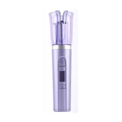 China HY Portable Hot Selling On Amazon Usb Rechargeable Portable Automatic Wireless Hair Curler Machine for sale