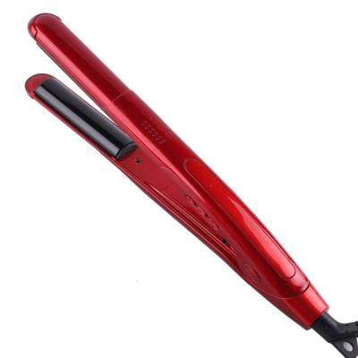 China Outdoor Success Rechargeable Ceramic Coating Hair Straightener Curling Titanium Flat Iron Hair Straightener for sale