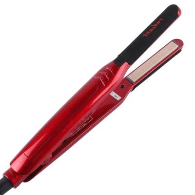 China Outdoor Hot Sale Flat Type Ceramic Rechargeable Straightener and Professional Electric Power Flat Iron Hair Straightener for Men for sale