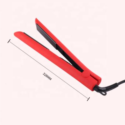 China 25mm PTC Commercial Professional Flat Hair Straighteners Electric Ceramic Tourmaline Heating Ionic Flat Iron for sale