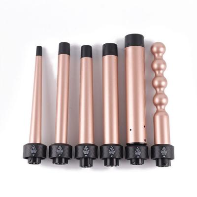 China Best Design Electric Magic Automatic Coating Professional Multifunctional Salon Curl Hair Styler Hair Curler Curling Iron Professional Ceramic Set for sale