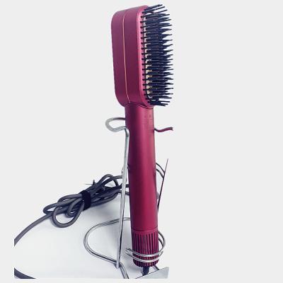 China Negative Ion Function HY Home Use Professional Curly Iron Ceramic Hair Straightener Flat Brush for sale