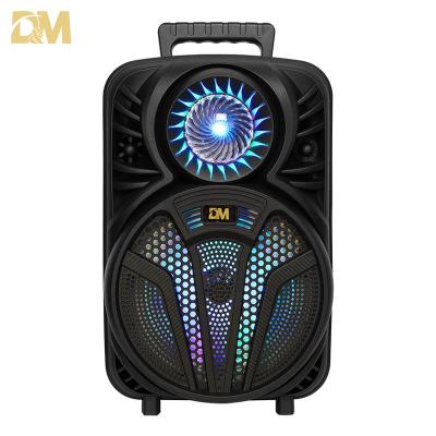 China High quality Digita 2023 dolby subwoofer speaker 8 inch speaker box with microphone trolley portable speaker for sale