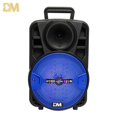 China Free Sample 2023 Digita Dolby 8 Inch Wired Trolley Speaker With Remote Trolley Speaker For Party for sale