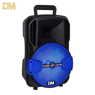 China Newest Digita 2023 Dolby Party Speakers LED Light Speaker Woofer Cable BT Radio With Mic Portable Speaker For Outdoor Camping Party for sale