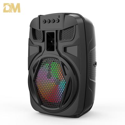 China New Arrival Dolby Outdoor Digita Mini Portable 6.5 Inch Karaoke Speaker With Microphone Portable Speaker For Outdoor Party for sale