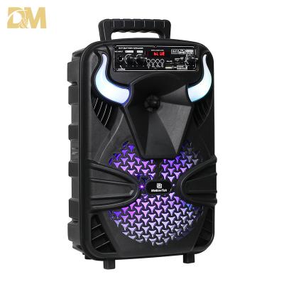 China New Design Digita 2023 Dolby Subwoofer Speaker 20W Party Speaker With Microphone Karaoke Speakers For Family Outdoor Party for sale