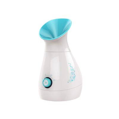 China Skin Tightening Made In China Professional Mister Mist Sprayer Ionic Nano Face Humidifier Warm Facial Steamer Portable for sale