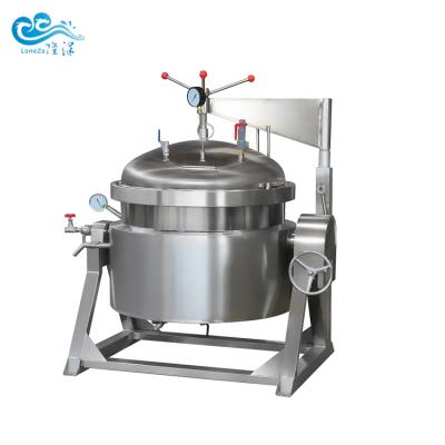 China Vegetable Processing Plant Vertical Bone Pot High Capacity Industrial High Pressure Soup Cooking Pot With Pressure for sale