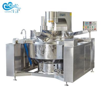 China SUS304 Chili Sauce Making Machine Tomato Sauce Cooking Blender Machine Beans Stick Dates Past Making Machine for sale