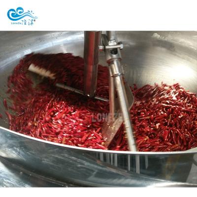 China Vegetable processing plant tomato caramel potato sauce paste fruit jam nougat candy coated kettle cooking mixer machine with reliable service for sale