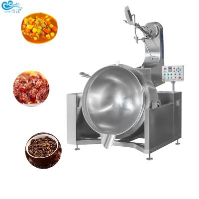 China Spices Grade Cheap 300L Industrial Food Cooking Blender Machine For Tomato Suace for sale