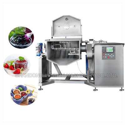 China High Quality Temperature Control Boiling Water Machine Cooking Pot Machine With Mixer Chili Sauce Cooking Mixer for sale