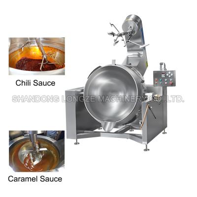 China High Quality Temperature Control Food Cooking Blender Beef Meat Cooking Blender Machine Black Pepper Sauce Cooking Machine for sale