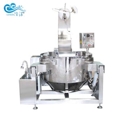 China Fruit Processing Plant Caramel Making Machine Cooking Mixer Machine Chili Sauce Curry Sauce Tomato Sauce Coated Kettle On Hot Sale With Low Price for sale