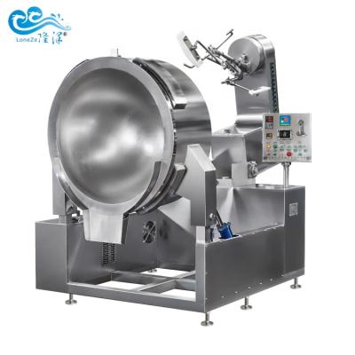 China 300L commercial industrial cooking ketchup mixer machine commercial jacketed mayonnaise satay sauce kettle for sale for sale