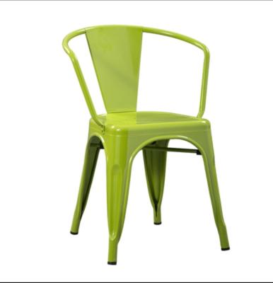 China MODERN cheap and practical modern industrial iron dining chair, stacked chair, outdoor chair for sale