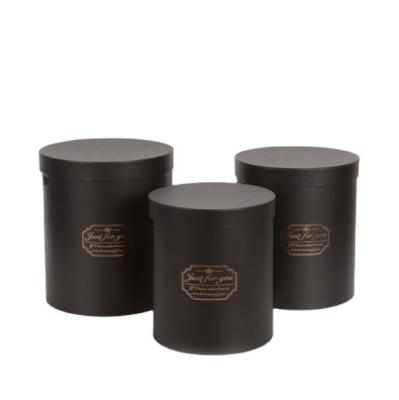 China Wholesale Recycled Materials Custom Style European Kraft Paper Cylinder Around Luxury Jewelry Gift Box for sale