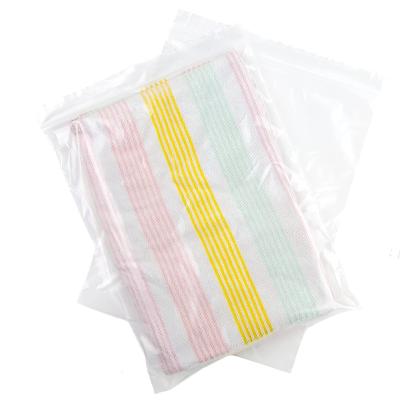 China Recyclable Plastic Bag Packaging Bag Packaging Products Zippered Plastic Bag for sale