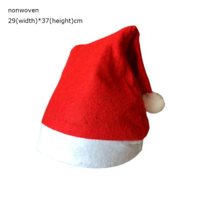 China Christmas Hats Hat is perfect for most Adult Christmas Hat Merry Christmas Comfort Santa Hat Unisex Non-woven Christmas Party Hat for Kids and Adult for sale