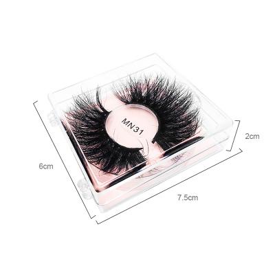 China Beautiful False Eyelashes 8D Faux Mink Lashes 1 Pair Pack Eye False Lashes Lengthened Thick False Eyelashes In Box High Quality False Eyelashes for sale