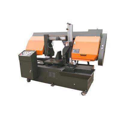 China Hotels Low Price Column Saw Double Machines Horizontal Metal Band Sawing Machine GZ42-45 for sale