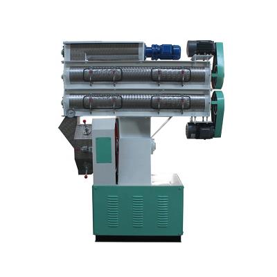 Cina High Capacity 10 Ton Per Hour Double Stage Organic Fertilizer Pellet Maker Press Machine Large Capacity One Ring Die Feed Poultry Pellets Machine in vendita