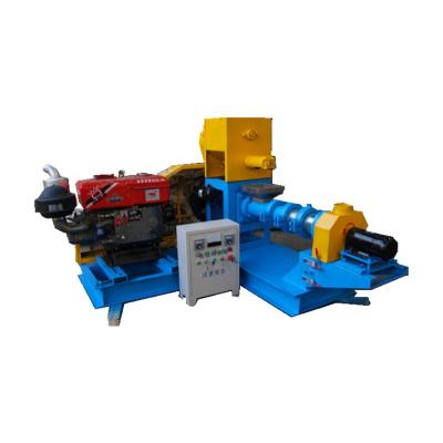 China Diesel Engines Fish Feed Pellet Machine E.P Best Price Automatic Small Scale Diesel Engine Ponds Use Fish Feed Extruder Press For Indian for sale